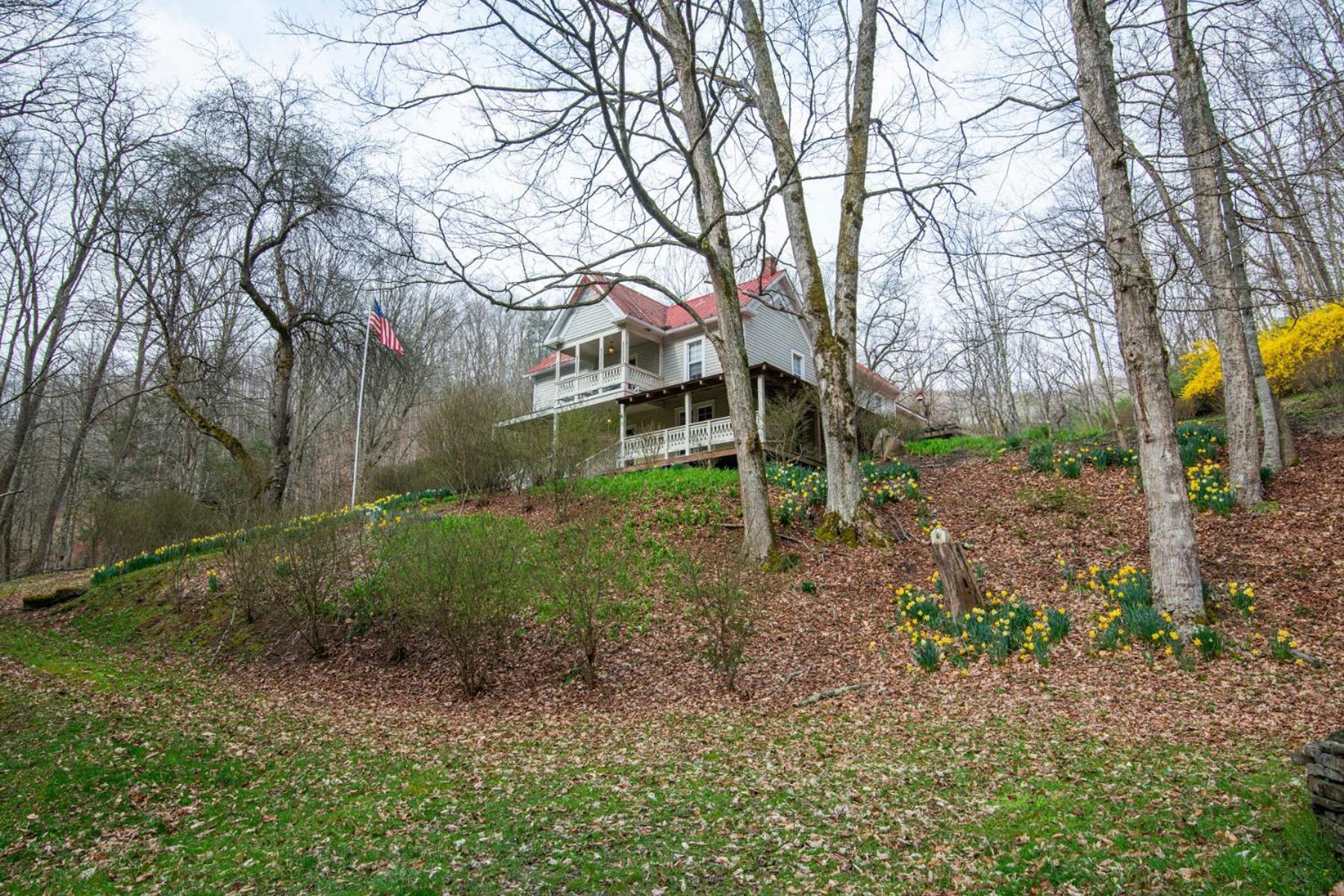 Moore House Inn & Cabins Marlinton المظهر الخارجي الصورة